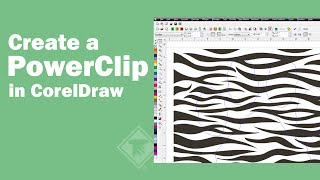 Create a powerclip in CorelDraw [upl. by Jelks]