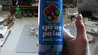 WalMart Fast Dry Paint Results  Styrene Plastic [upl. by Lynnett]