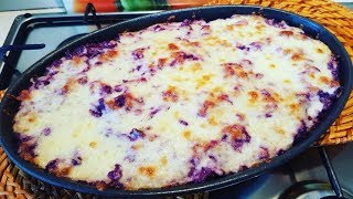 REPOLHO ROXO CREMOSO GRATINADO SUPER FÁCIL [upl. by Bendicta]