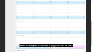 How to assign hot spares for ThinkSystem Storage DE Series systems [upl. by Belita767]