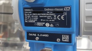 how to calibration Endress  Hauser Deltabar S DPT [upl. by Whale]