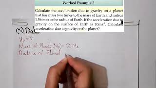 Numericals of chapter 6 class 9 physics  numerical of gravitation class 9 sindh board  part 4 [upl. by Danielson455]