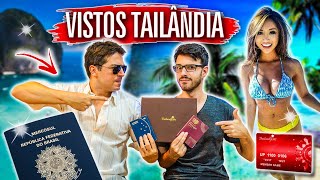 TUDO SOBRE VISTOS PARA A TAILÂNDIA ATUALIZADO [upl. by Adyl947]