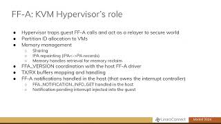 MAD24 309 Enabling the FF A software standard for KVM Virtual Machines [upl. by Ydollem]