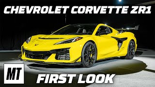 2025 Chevrolet Corvette ZR1 First Look Watch and Hear the ZR1 Rip to 205 MPH  MotorTrend [upl. by Pesvoh]