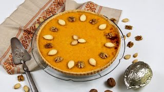 Recette facile Tarte sucrée au Potiron  Tarte à la citrouille [upl. by Valentina]