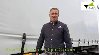 How To Measure Truck Side Curtains [upl. by Devaj]