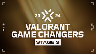 VCT Game Changers EMEA Playoffs  NASR vs GX [upl. by Ahsenre731]