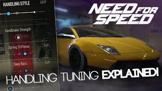 Need for Speed 2015  Handling Slider Explained [upl. by Seda168]