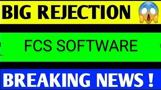 Fcs software share latest news fcs software share latest news today fcs software share news [upl. by Kira]