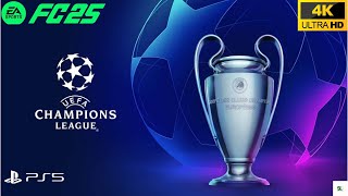 FC 25  Liverpool vs Bologna Champions League 2425 Full Maç Anfield PS5 4K60 [upl. by Fronnia]