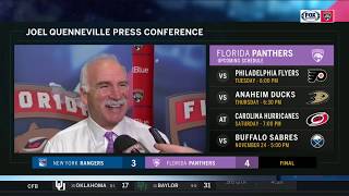 POSTGAME REACTION Florida Panthers vs New York Rangers 111619 [upl. by Boni]