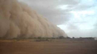 Sand storm in Africa [upl. by Lletnom]