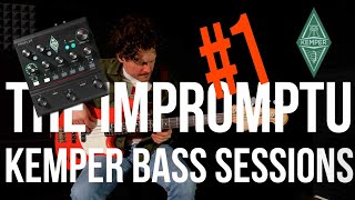 KEMPER PROFILER  Impromptu Bass Session 1 [upl. by Eisaj]