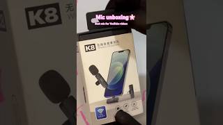 Best amd affordable mic for videos🌸ASMR🌸 pinkpunch2 trending viralvideo [upl. by Atikat]