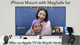 iPhone’un 4K kamerasını kayıt yaparken yada Apple TV’de FaceTime da kullanmak istesek [upl. by Voletta]