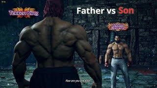 Tekken 8  Tekken King Heihachi vs Tekken Emperor Kazuya [upl. by Velick17]