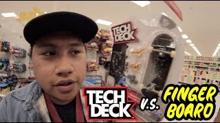 32MM TECHDECK VS FINGERBOARD [upl. by Osber471]