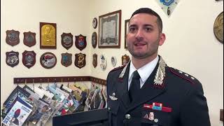 Capitano Renato Puglisi Comandante Compagnia Carabinieri di Reggio Calabria [upl. by Akinert]