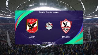 Al Ahly vs Zamalek 27092024 Final CAF Super Cup PES 2021 [upl. by Litta]