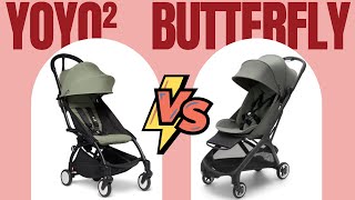 BabyZen YOYO² vs Bugaboo Butterfly  The Ultimate Travel Stroller Comparison  Stroller Review [upl. by Solim]