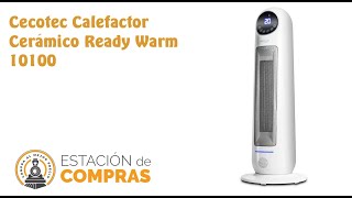 Cecotec Calefactor Cerámico Ready Warm 10100 Smart Ceramic [upl. by Leizar]