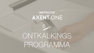 Hoe ontkalk ik het nieuwe model AXENTONE  AXENTONE Plus douchewc [upl. by Lativa]