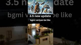 Bgmi 35 new update  bgmi bgmishorts games updates [upl. by Silvester]