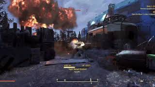 Fallout 76 Bloodied Build Test Post Nerf [upl. by Shelley967]