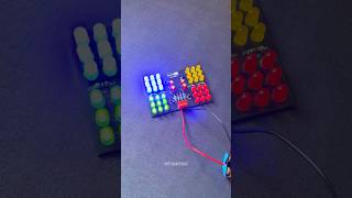 Simple Electronic Project  LED Chaser Circuit  Electronic Projects diy shorts jlcpcb [upl. by Lladnik]