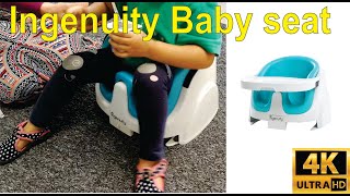 Unboxing and review of the Ingenuity Baby Base 2in1 Booster Feeding Seat [upl. by Bedad]