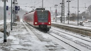 Wintereinbruch in Holzkirchen  Oberbayern [upl. by Seely940]