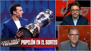 COPA AMÉRICA 2024 Bochornoso sorteo le dejó el camino fácil a Argentina  Jorge Ramos y Su Banda [upl. by Claus98]