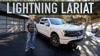 Ford F150 Lightning Lariat Review [upl. by Philips126]