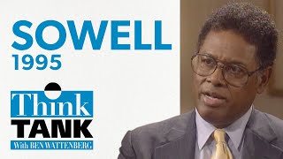 The vision of the anointed — with Thomas Sowell 1995  THINK TANK [upl. by Aerdnahc]