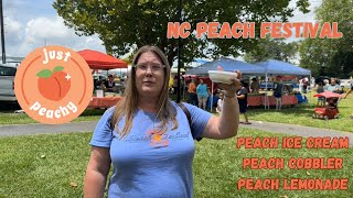 Peachy Keen  The NC Peach Festival 2023 [upl. by Mallin]