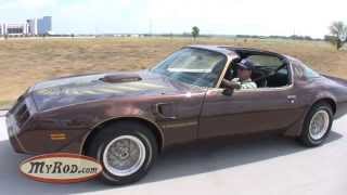 1979 Trans Am WS6 4Speed 1 of 1 as built  MyRodcom [upl. by Enetsuj]