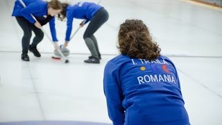 Romania  Junior Curling Programme [upl. by Ayote]