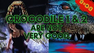 Crocodile 1 amp 2 Review Compilation These movies are not very good [upl. by Nobile221]