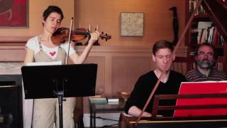 Amandine Beyer playing MOZARTs VIOLIN with Kristian Bezuidenhout  Part 2 [upl. by Cilurzo379]