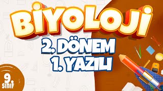 9 Sınıf 2 Dönem 1 Yazılı Hazırlık  Biyoloji [upl. by Dollar]