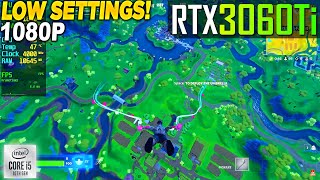 Fortnite Chapter 2 Remix RTX 3060 Tİ  İ5 10400F  1080p Low Performance Mode [upl. by Eniahpets]