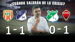 Envigado 11 Millonarios  Cali 01 Patriotas  Liga Dimayor 2024I  Resumen Goles x J F Cadavid [upl. by Heilman]