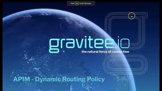 Graviteeio  Policies  Dynamic Routing Policy [upl. by Danais]