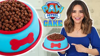 PAW PATROL DOG FOOD CAKE  NERDY NUMMIES [upl. by Lissner137]