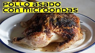 Cómo hacer pollo asado Receta con microondas [upl. by Perpetua755]