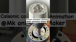 animation Calsonic compressor Mkanimationmaker complete 400 subscribe 🙏🥺 [upl. by Alamac]