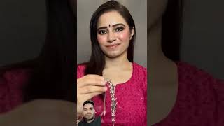 Hairstyle using necklace subscribe jewellery [upl. by Eul]