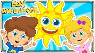 Buenos Dias  Los Amiguitos Cancion Infantil para bebes y niños [upl. by Eahs]