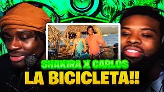 BabantheKidd FIRST TIME reacting to Carlos Vives Shakira  La Bicicleta Official Music Video [upl. by Fons]